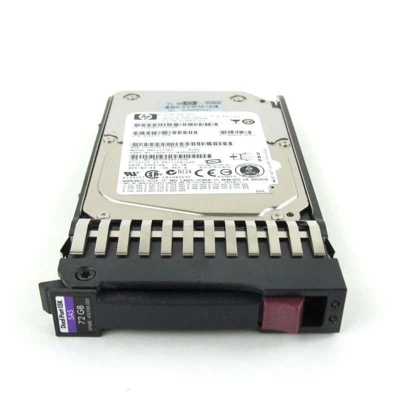 HP 418398-001 72GB 15K SAS 2.5 SFF DP HDD HARD DISK DRIVE