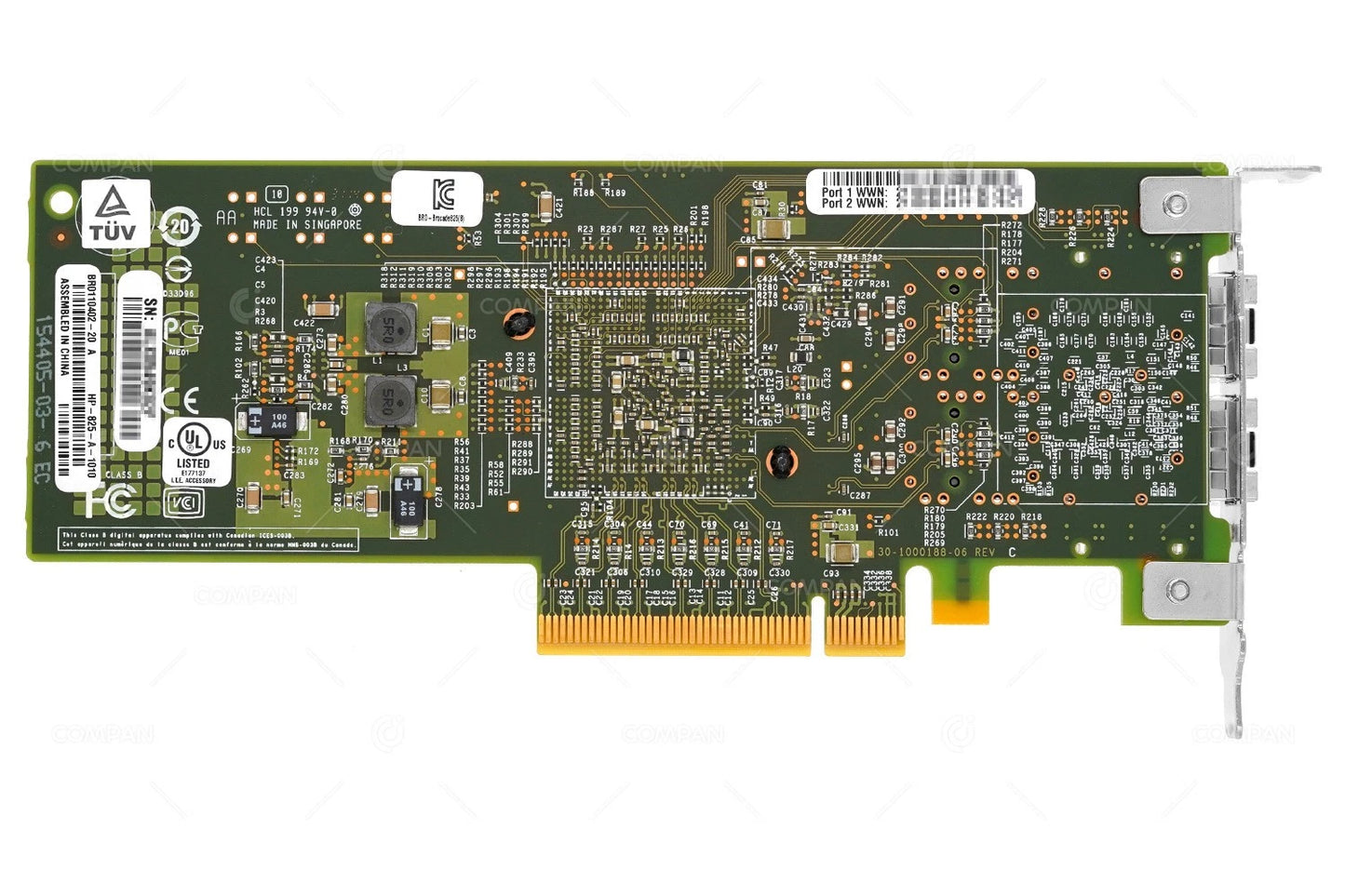 571521-002 LP HP 82B DUAL PORT 8GB FC HBA ADAPTER PCI-E LOW PROFILE
