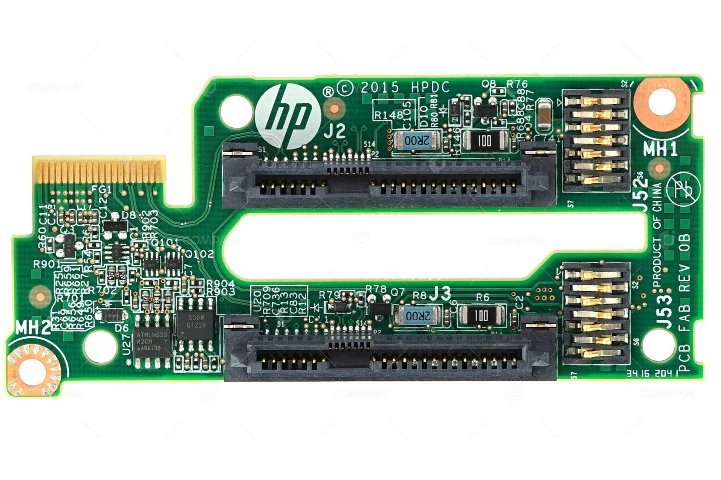744412-001 HP BACKPLANE 2-BAY 2.5 SFF HDD SAS SATA FOR PROLIANT BL460C G9