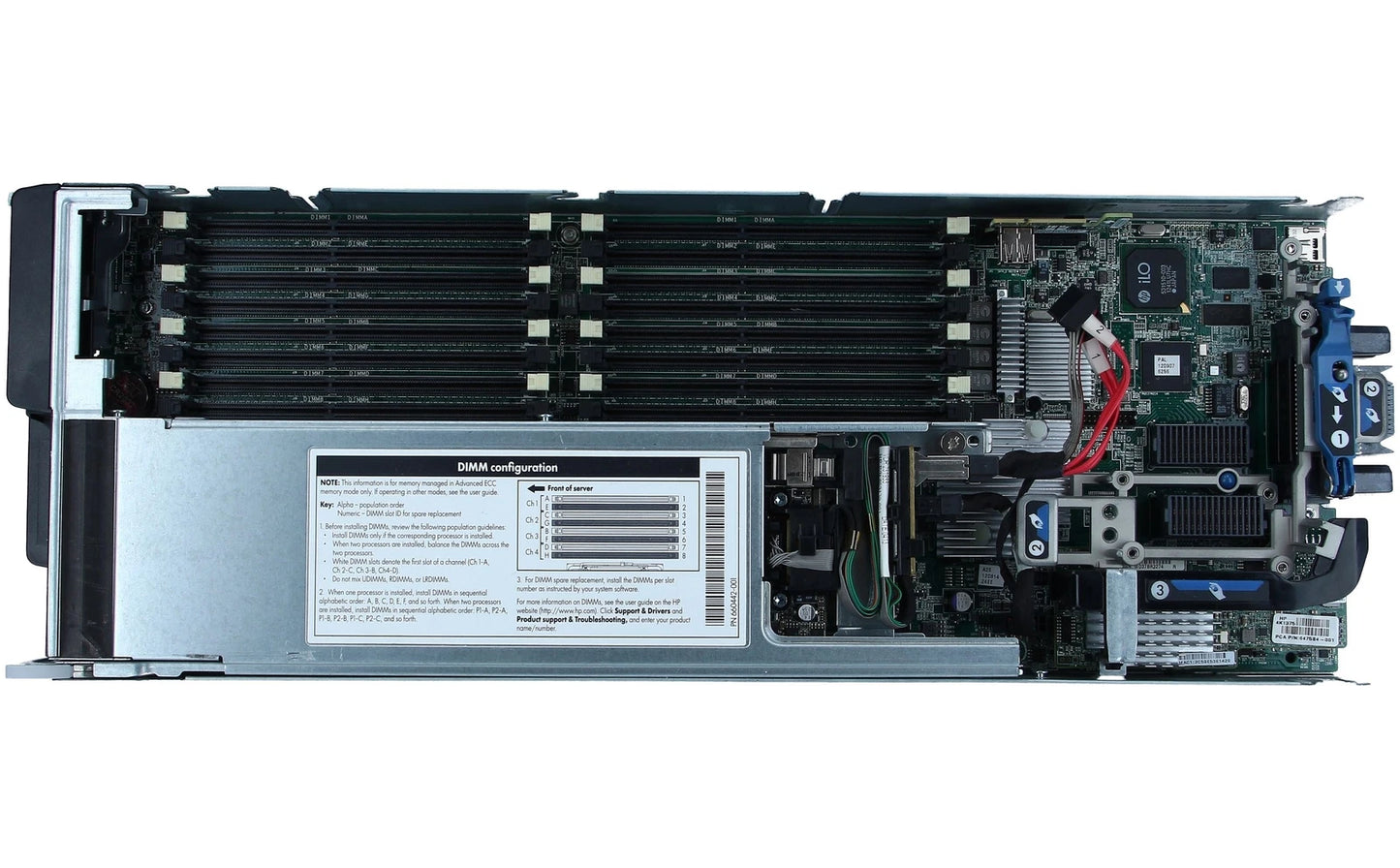 HP ProLiant BL465C GEN8 2x AMD Opteron 6376 2.3GHz SIN RAM SIN HDD, SIN CPU 634975-B21