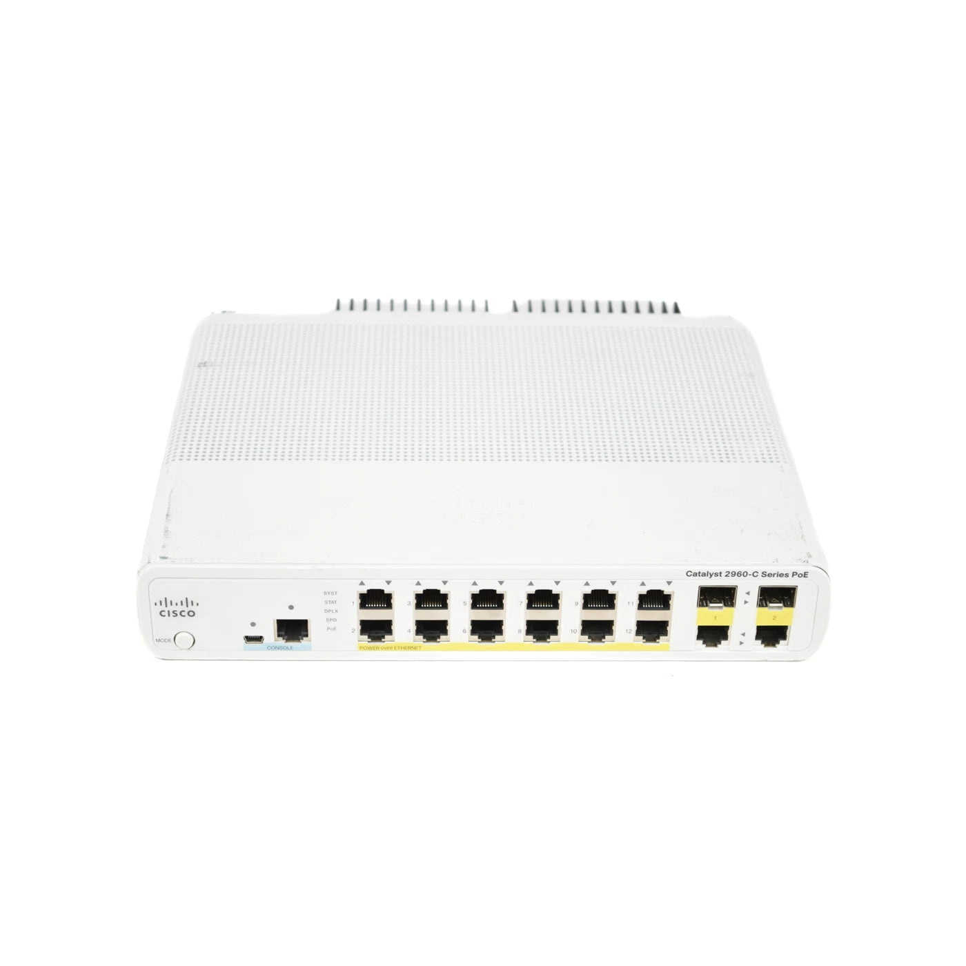 Cisco WS-C2960C-12PC-L 12 Port PoE Compact Switch