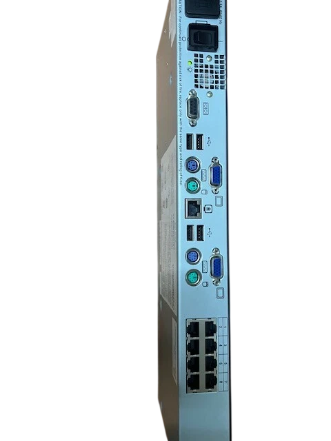 Conmutador de consola de servidor KVM analógico de 8 puertos HP AF616A PN 517690-001 513735-001