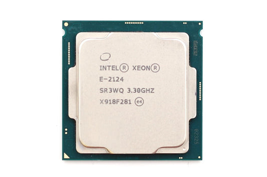 Intel Xeon E-2124 LGA-1151 CPU Processor SR3WQ Quad Core 8MB 71W